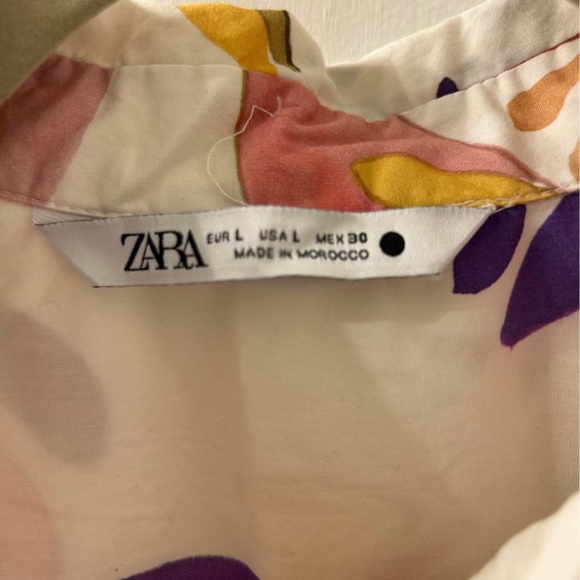 Zara Colorful Leaf Print Set - Picture 5 of 7